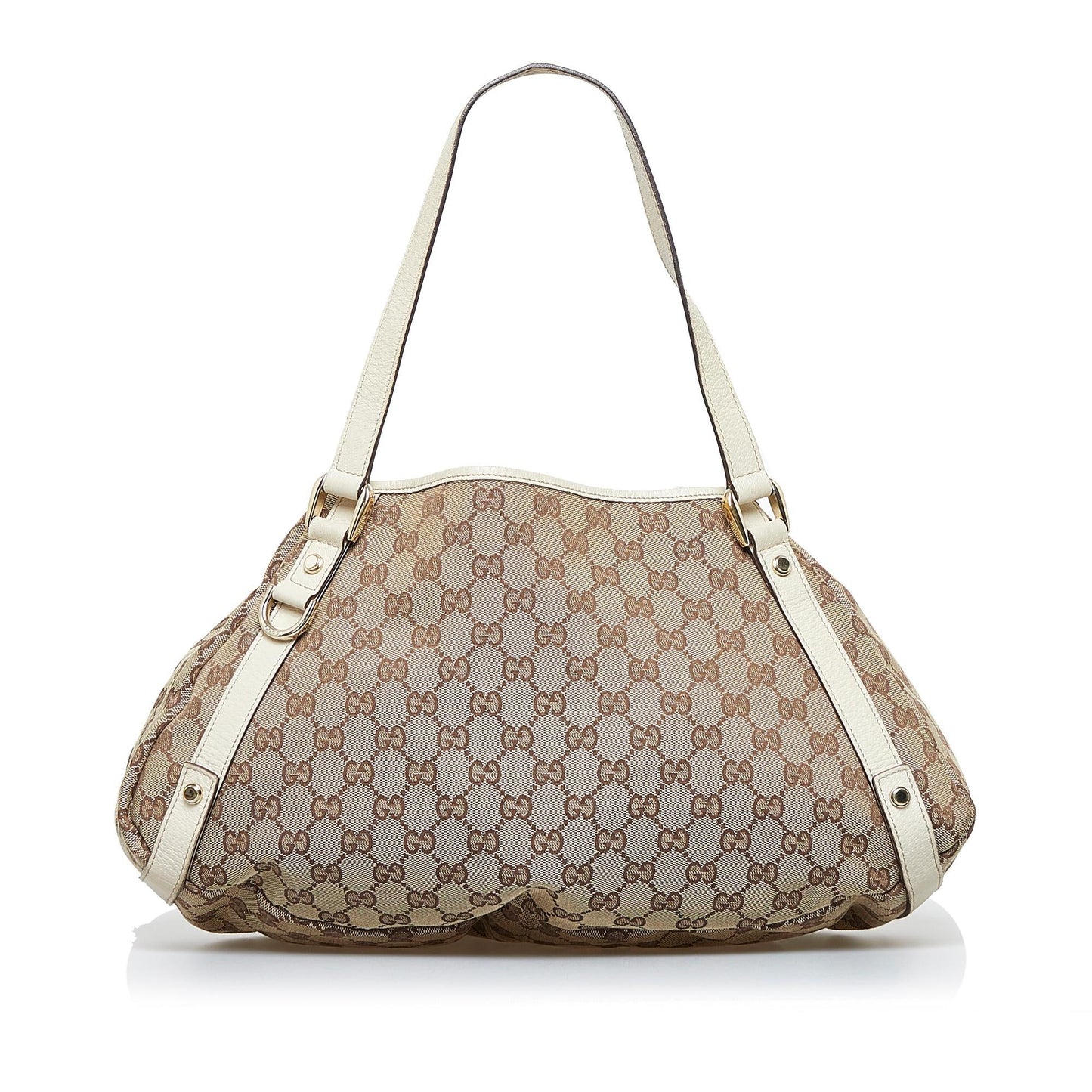 Gucci GG Canvas Abbey D-Ring Shoulder Bag (SHG-JCJfEX)