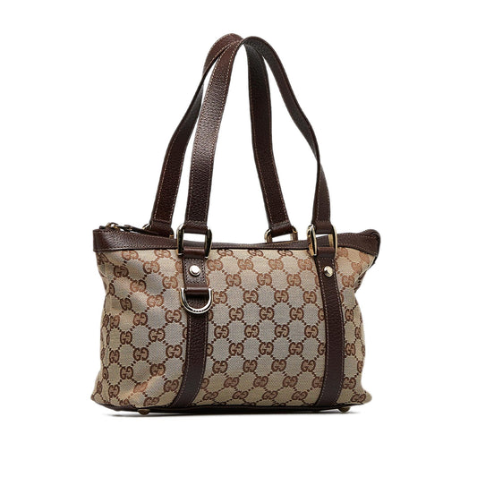 Gucci GG Canvas Abbey D-Ring Shoulder Bag (SHG-rkCvPr)