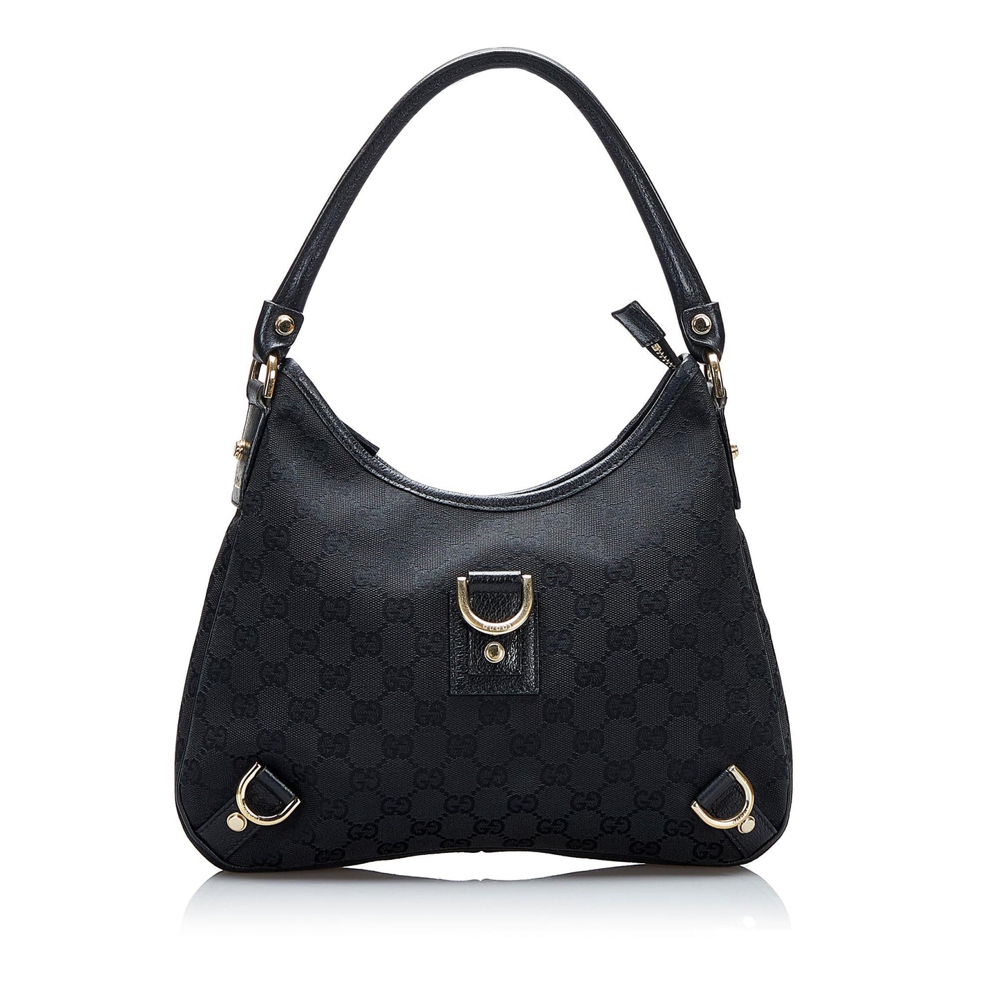 Gucci GG Canvas Abbey D-Ring Shoulder Bag (SHG-scUs6s)
