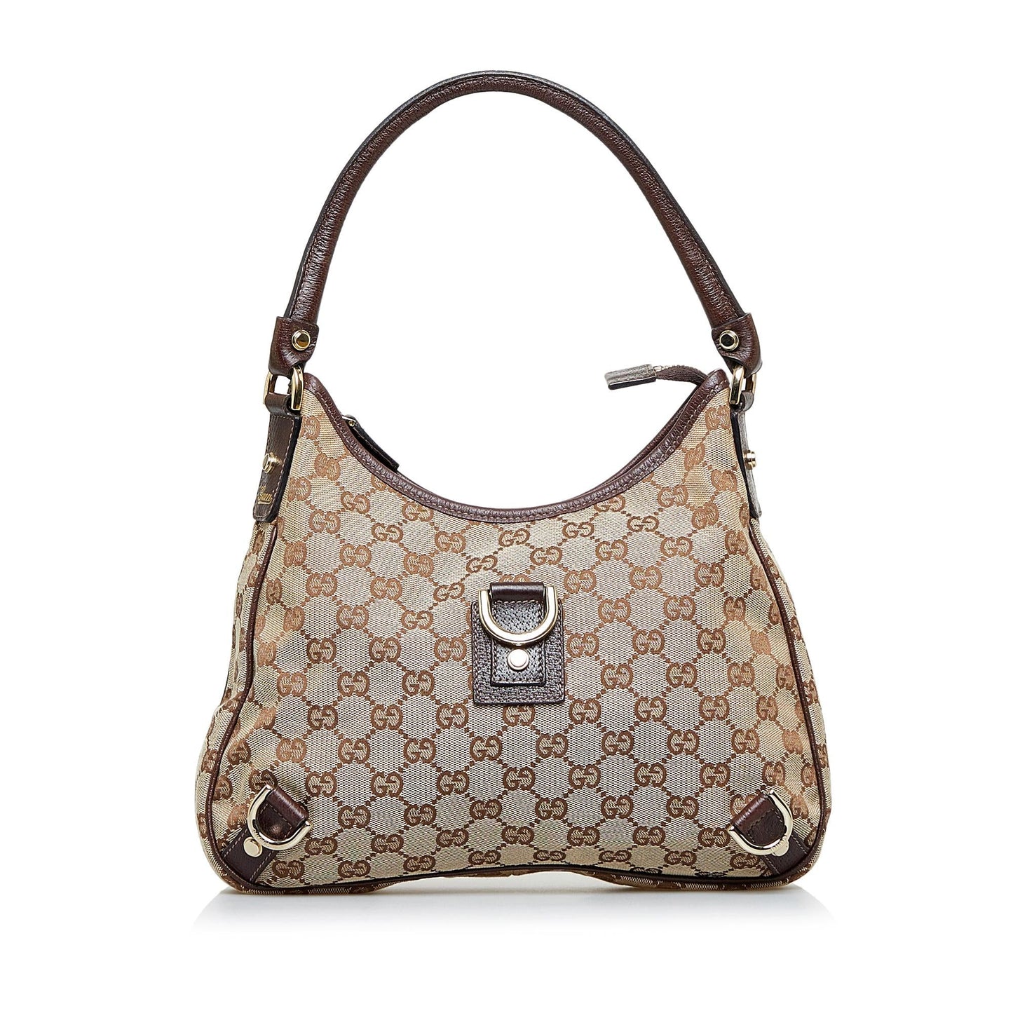 Gucci GG Canvas Abbey D-Ring Shoulder Bag (SHG-eLZmsk)