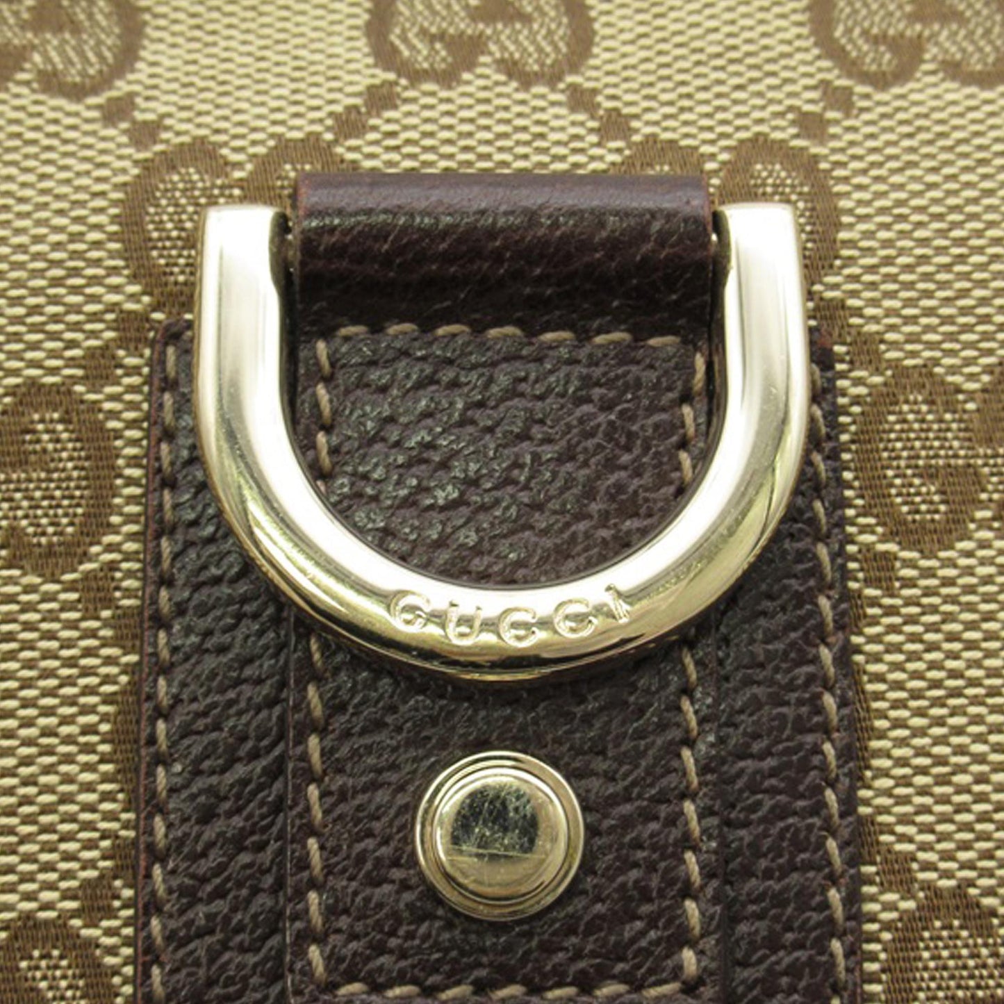 Gucci GG Canvas Abbey D Ring Shoulder Bag (SHG-SE3A71)
