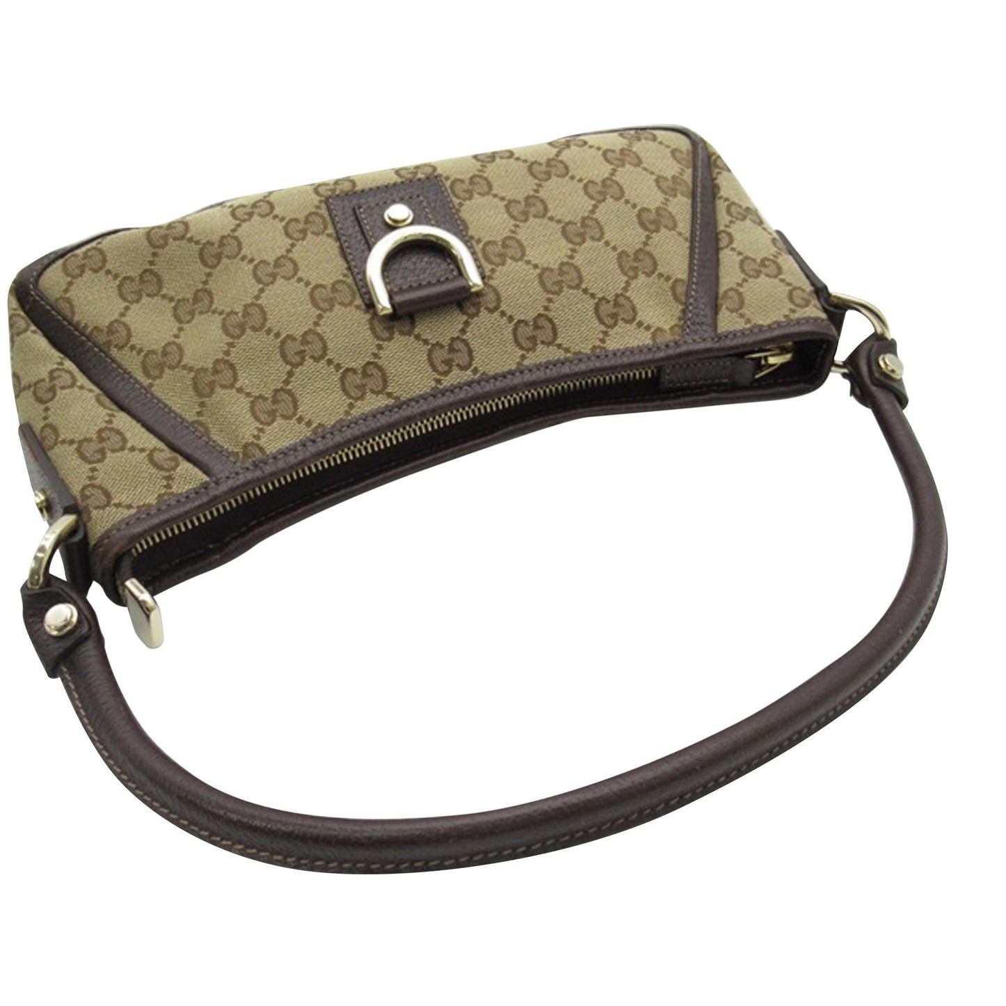 Gucci GG Canvas Abbey D Ring Shoulder Bag (SHG-SE3A71)