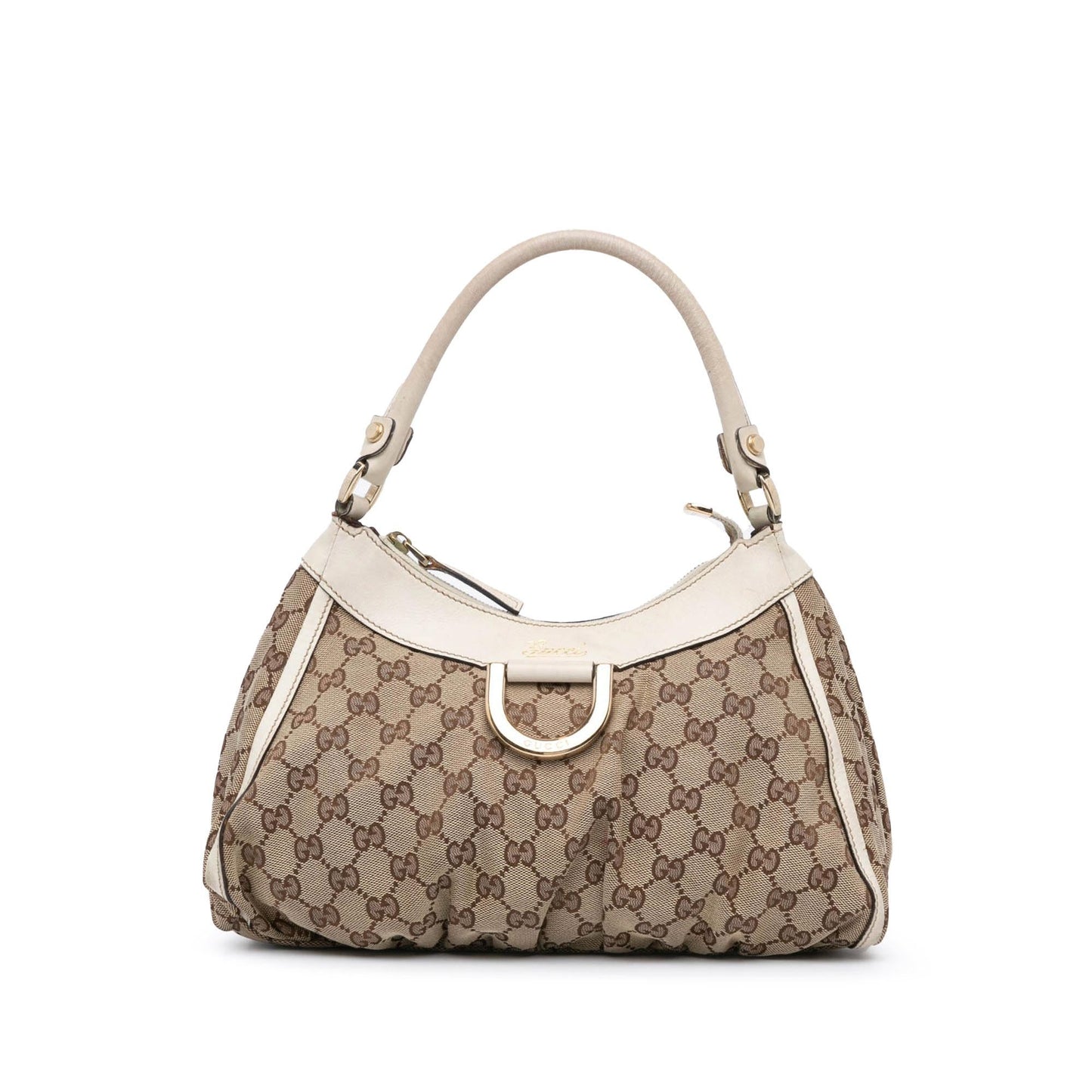 Gucci GG Canvas Abbey D Ring Shoulder Bag (SHG-zGCUXi)