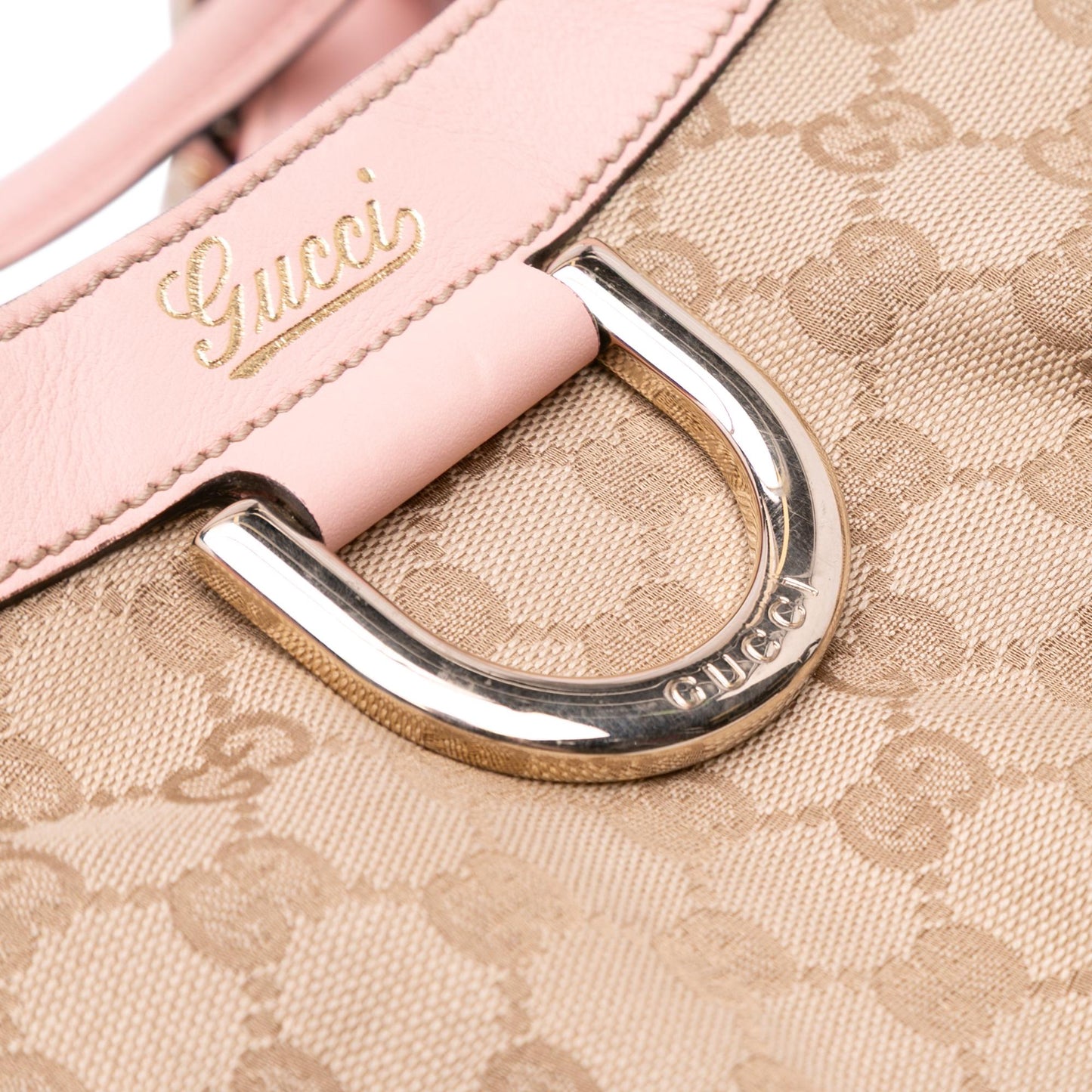 Gucci GG Canvas Abbey D Ring Shoulder Bag