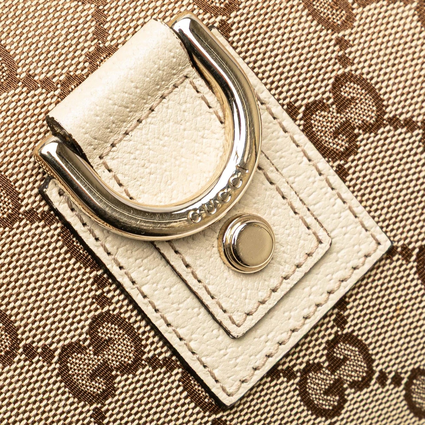 Gucci GG Canvas Abbey D Ring Shoulder Bag
