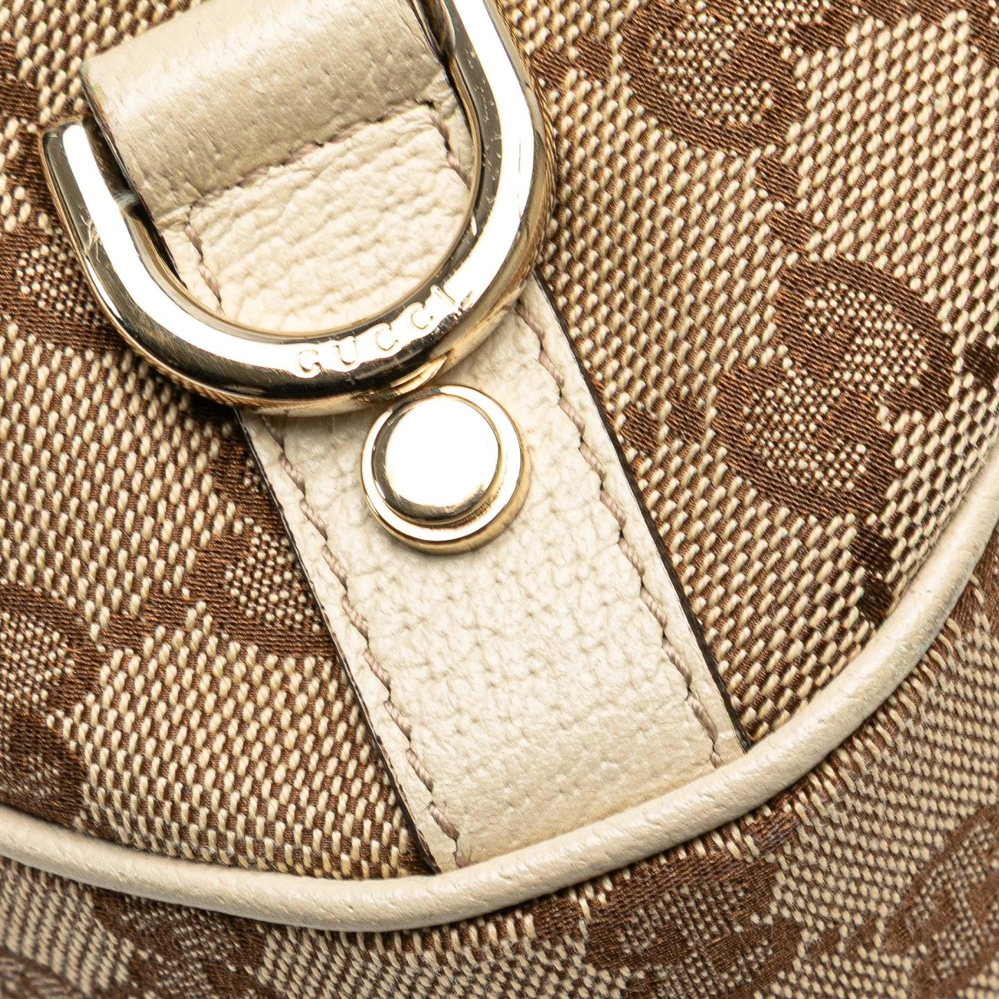 Gucci GG Canvas Abbey D Ring Shoulder Bag