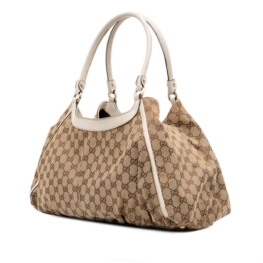 Gucci GG Canvas Abbey D Ring Shoulder Bag