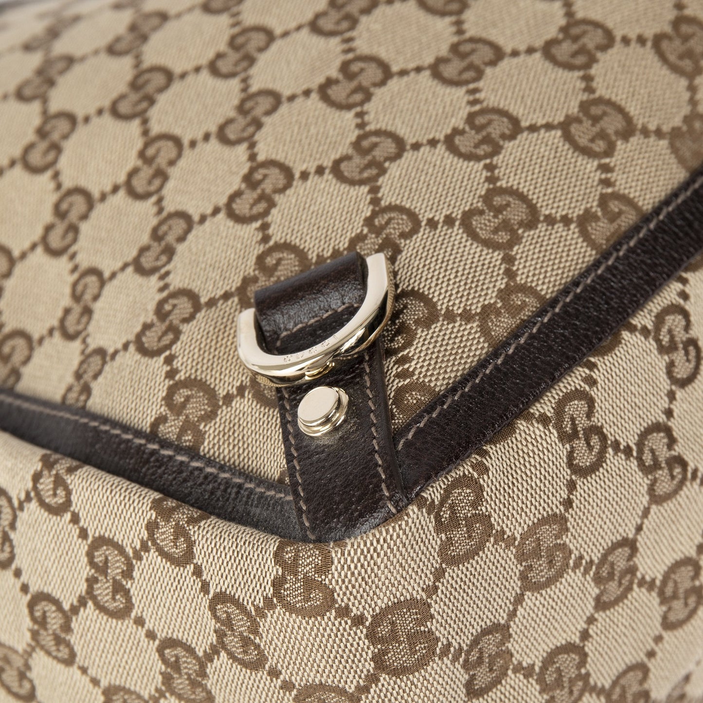 Gucci GG Canvas Abbey D Ring Tote