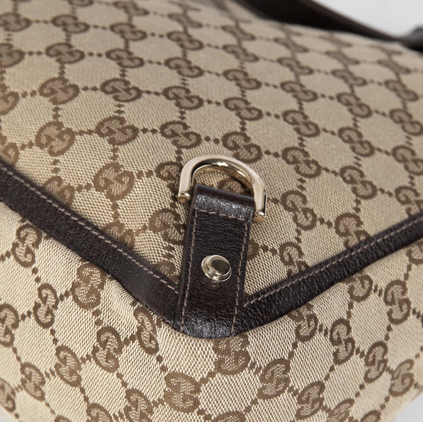 Gucci GG Canvas Abbey D Ring Tote