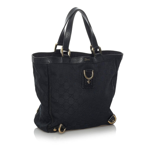 Gucci GG Canvas Abbey D-Ring Tote Bag (SHG-36166)