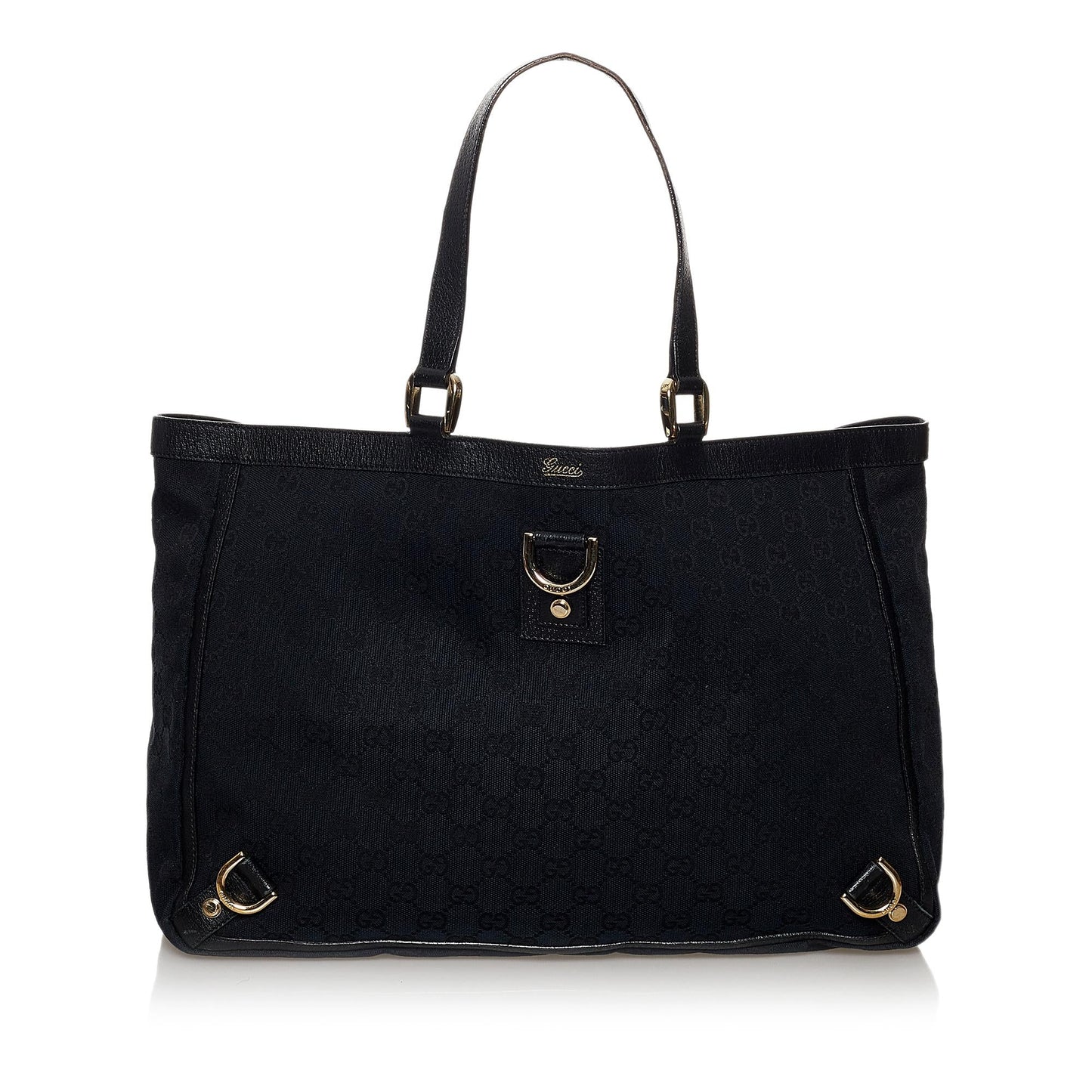Gucci GG Canvas Abbey D- Ring Tote Bag (SHG-37598)