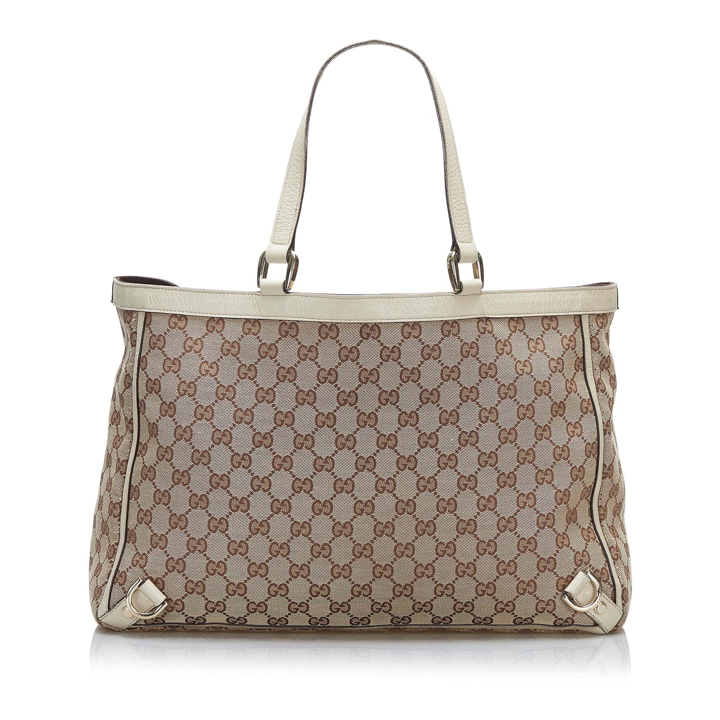 Gucci GG Canvas Abbey D-Ring Tote Bag (SHG-56o92C)