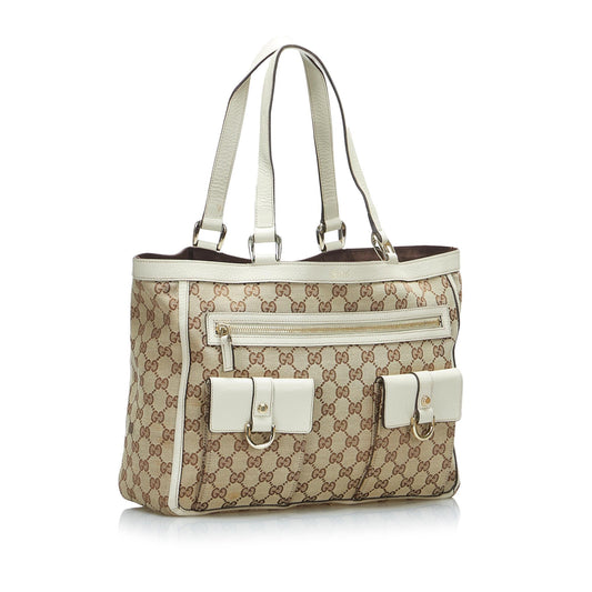Luxury Gucci GG Canvas Abbey D-Ring Tote Bag (SHG-XtY2ov)