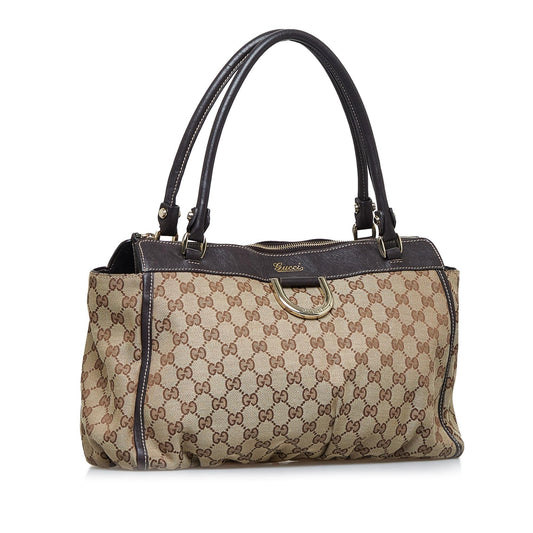 Luxury Gucci GG Canvas Abbey D-Ring Tote Bag (SHG-e1xk5b)