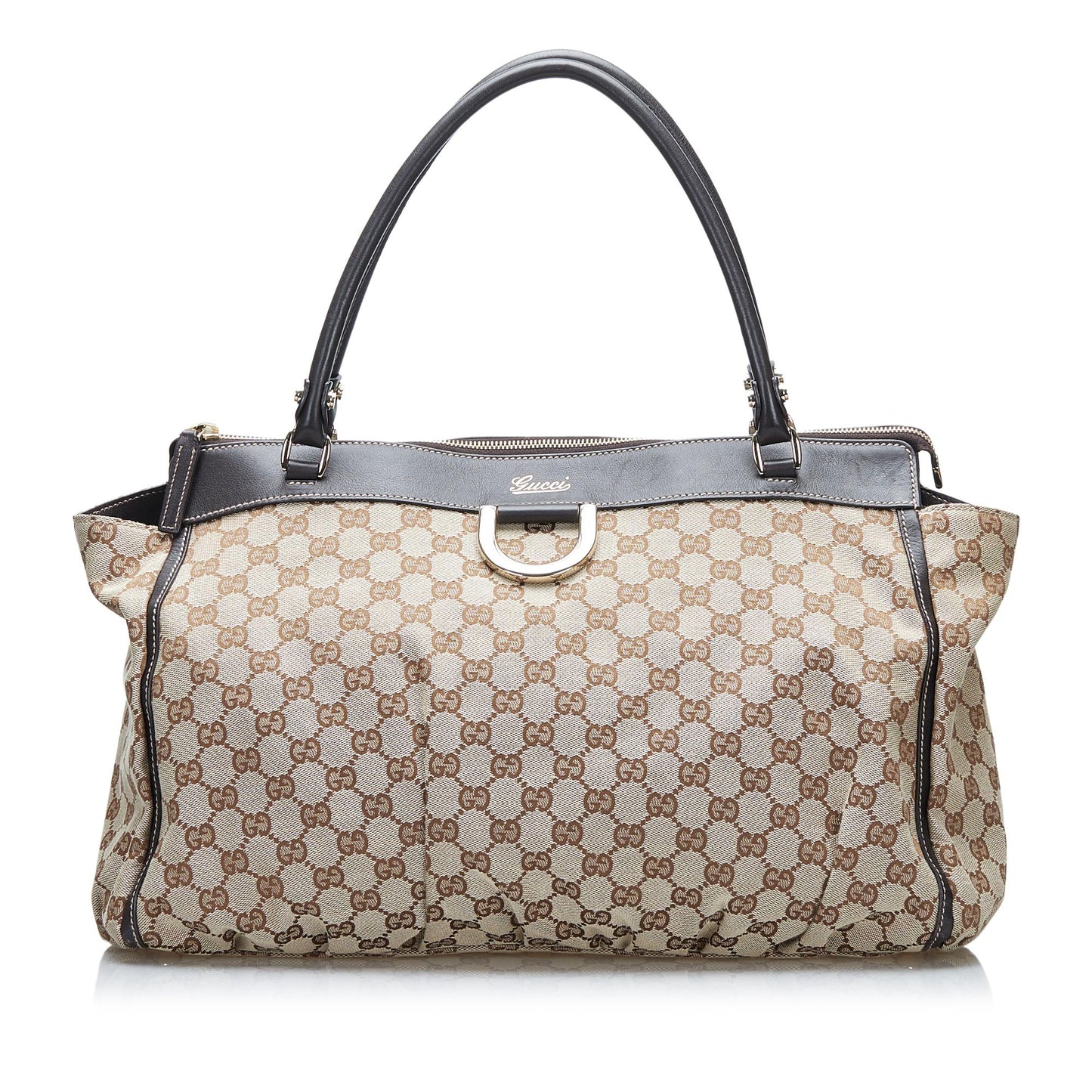 Gucci GG Canvas Abbey D-Ring Tote (SHG-yzfmkJ)