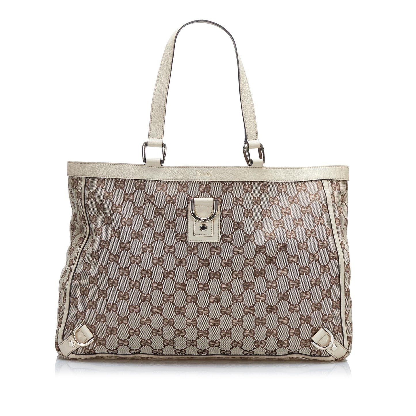 Luxury Gucci GG Canvas Abbey D-Ring Tote (SHG-sXPckG)