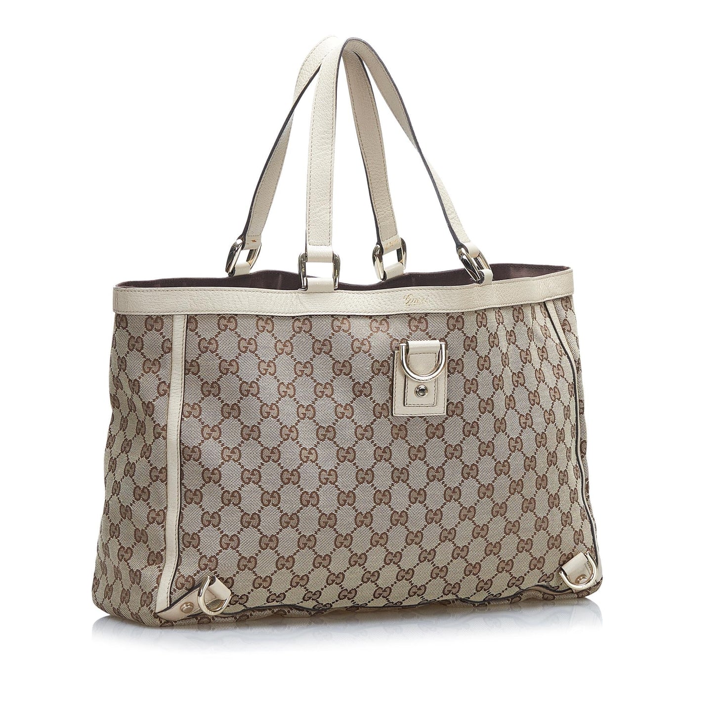 Luxury Gucci GG Canvas Abbey D-Ring Tote (SHG-gO6QPU)