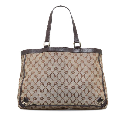 Luxury Gucci GG Canvas Abbey D-Ring Tote (SHG-fPmTQK)