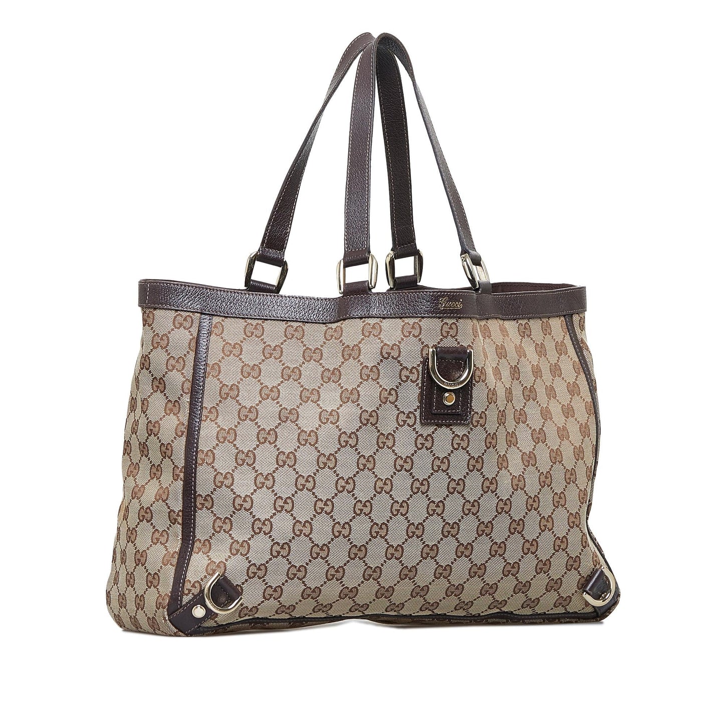 Luxury Gucci GG Canvas Abbey D-Ring Tote (SHG-fPmTQK)
