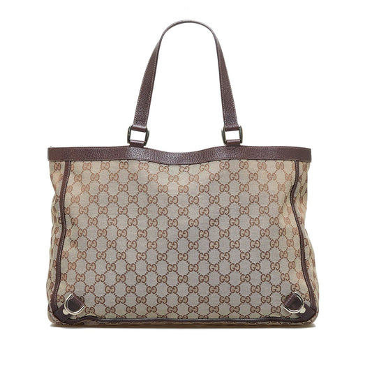 Luxury Gucci GG Canvas Abbey D-Ring Tote (SHG-pl2U9i)