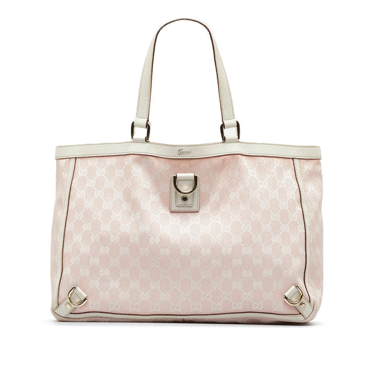 Gucci GG Canvas Abbey D-Ring Tote (SHG-YQ4sVj)