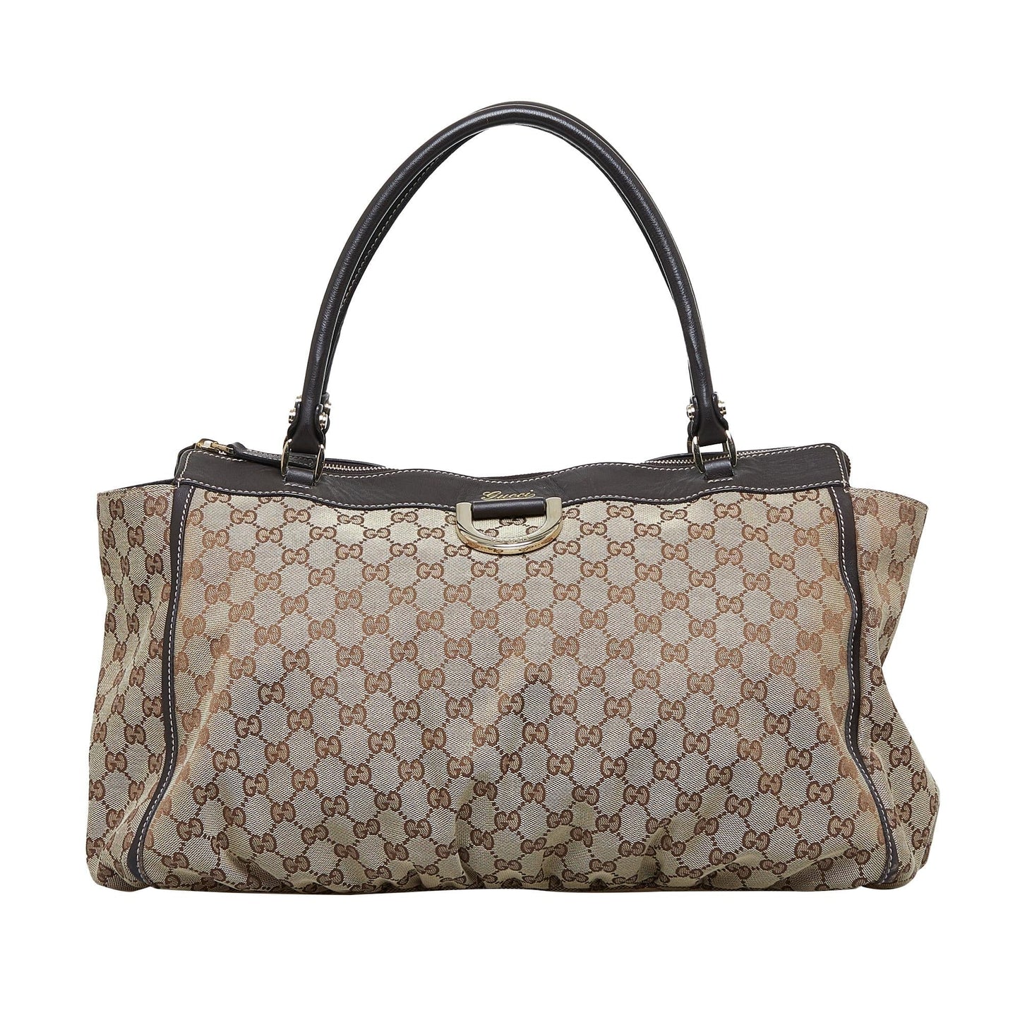 Gucci GG Canvas Abbey D-Ring Tote (SHG-i0gmim)