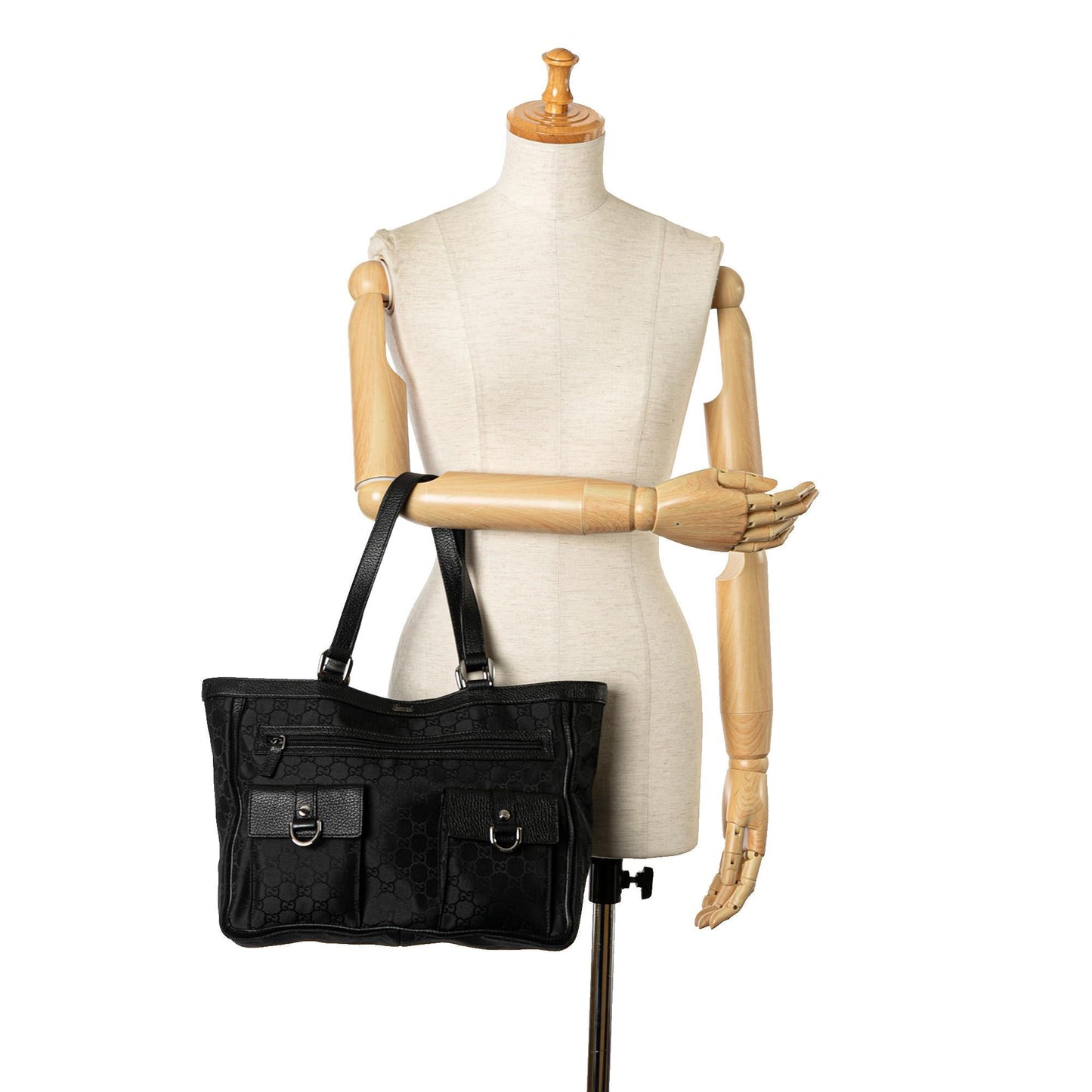 Gucci GG Canvas Abbey D-Ring Tote (SHG-gioqNL)
