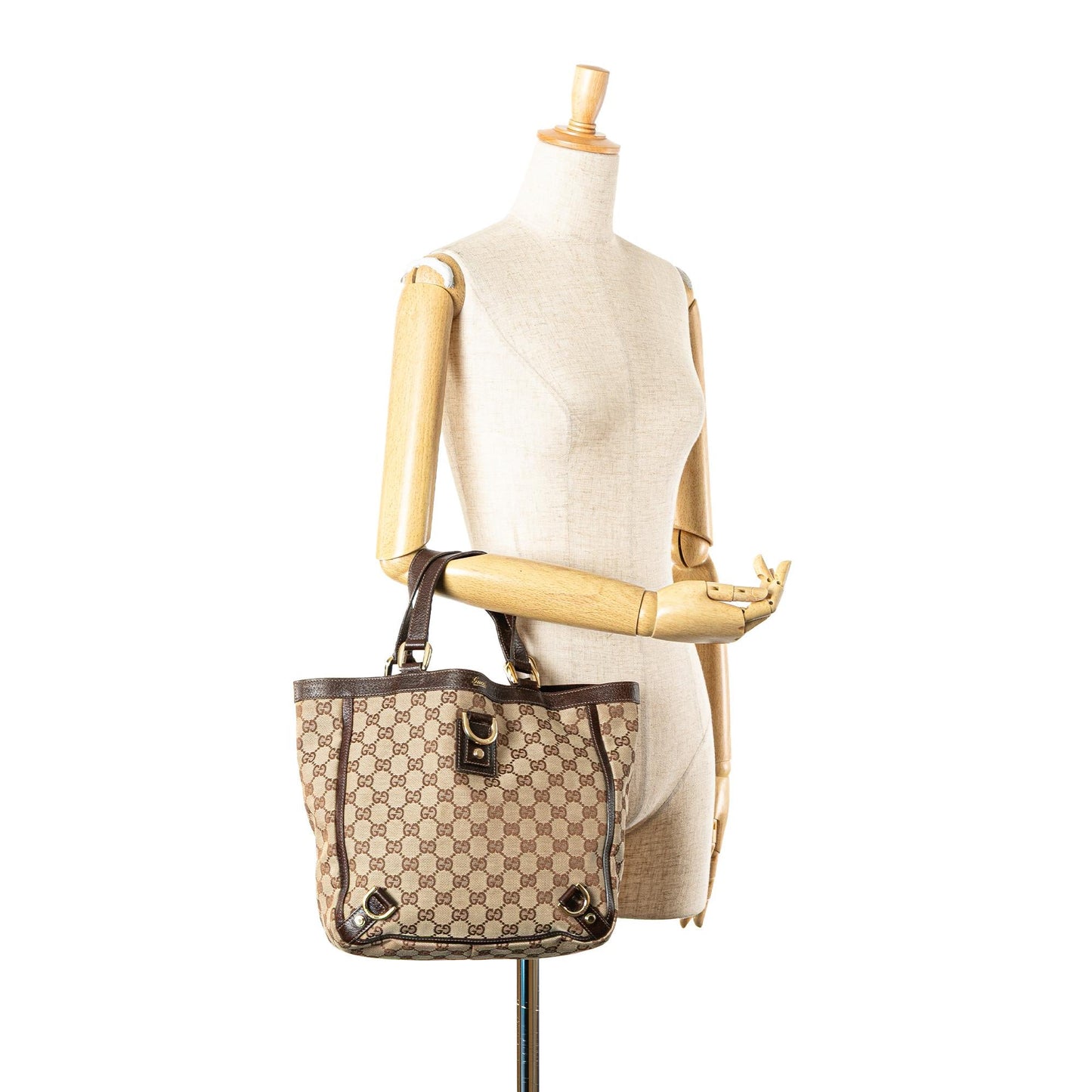 Gucci GG Canvas Abbey D Ring Tote