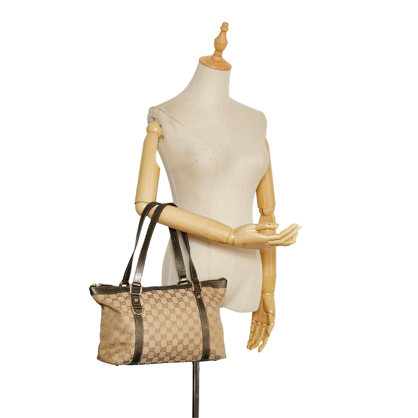 Gucci GG Canvas Abbey-D Ring (SHG-35270)
