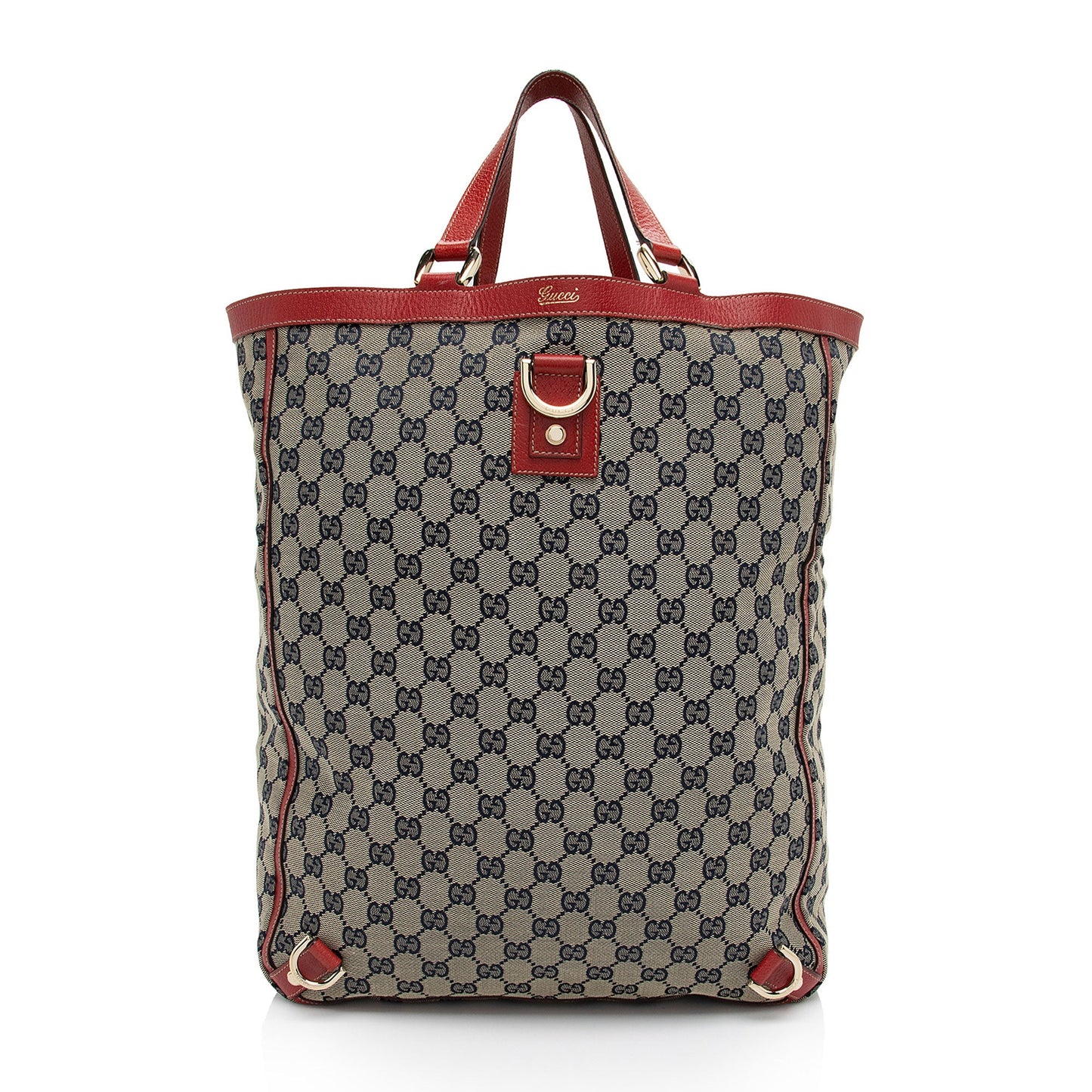 Gucci GG Canvas Abbey D Ring N/S Tote (SHF-cX7Zjk)