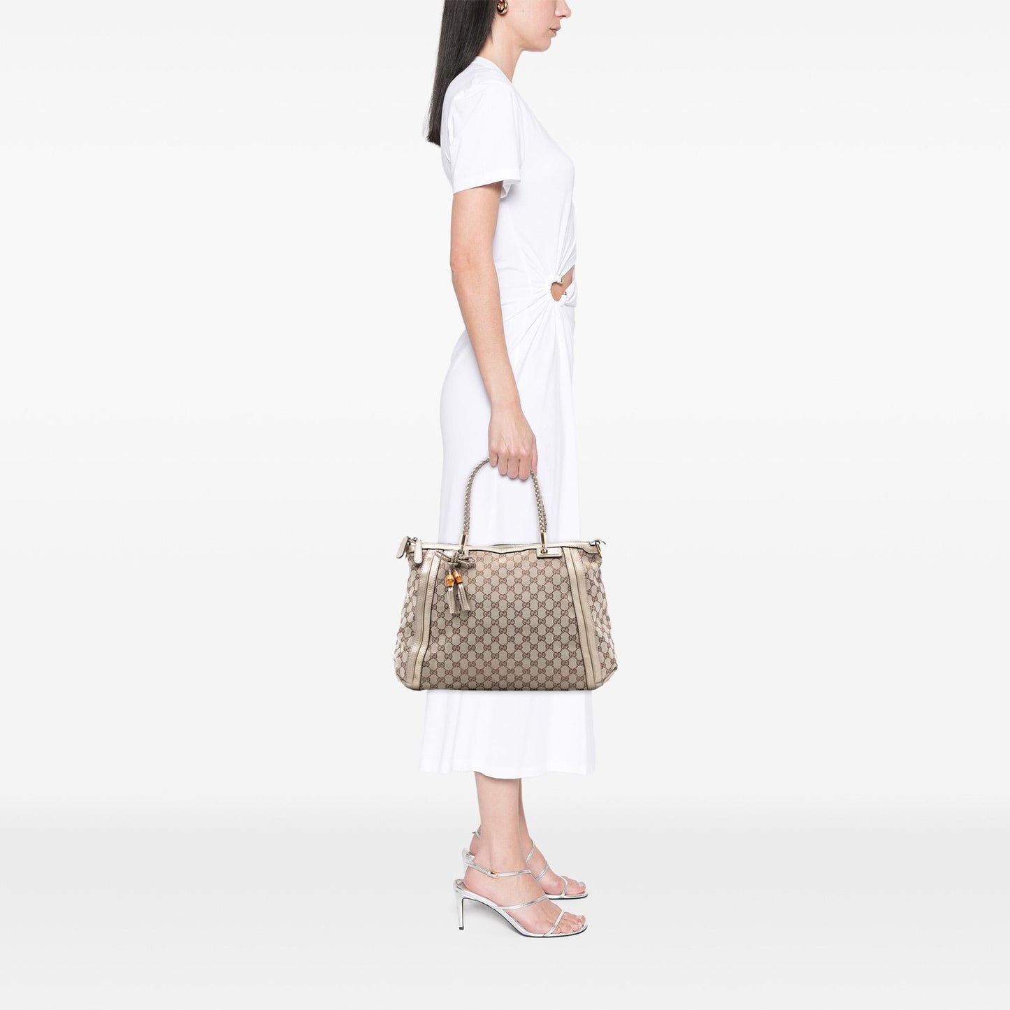 Gucci GG Canvas Bella Convertible Tote