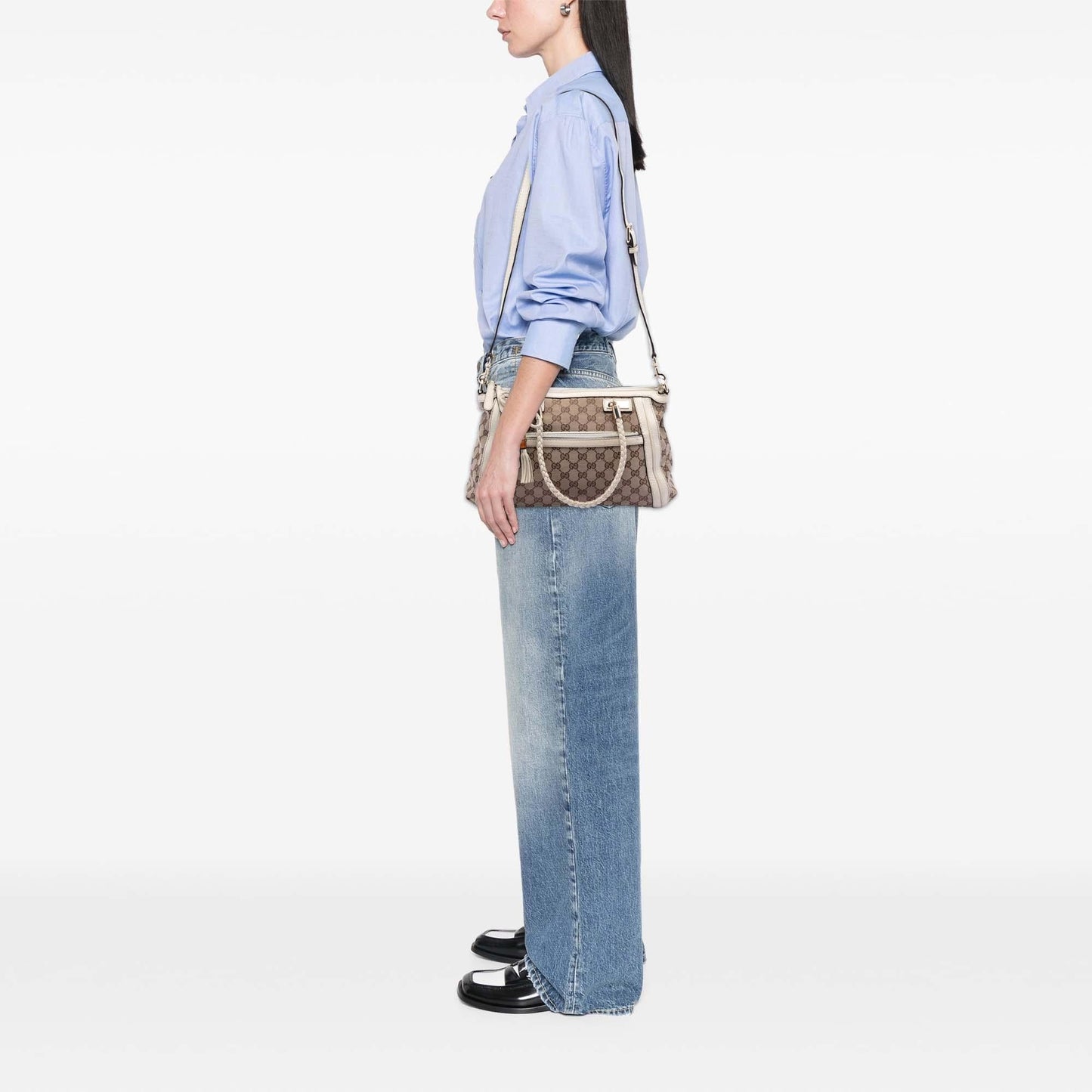 Gucci GG Canvas Bella Satchel