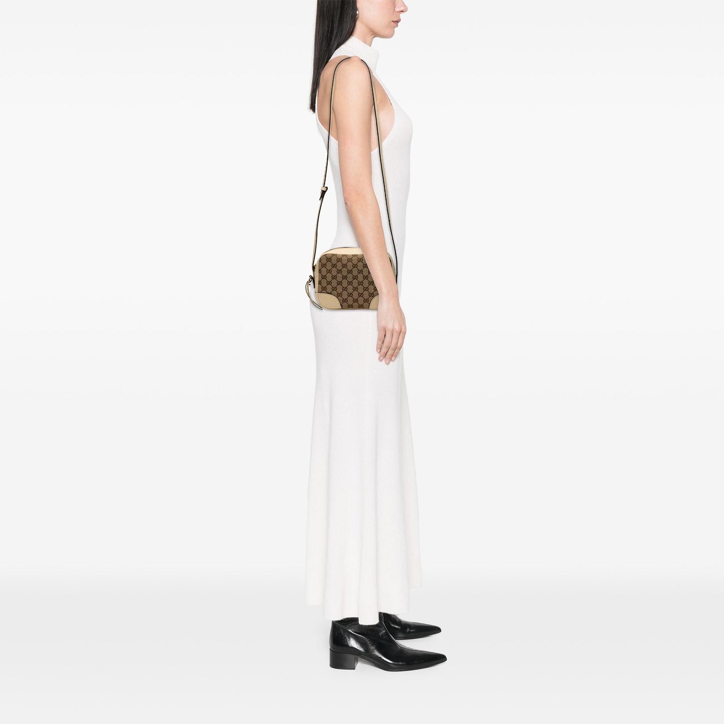 Gucci GG Canvas Bree Crossbody
