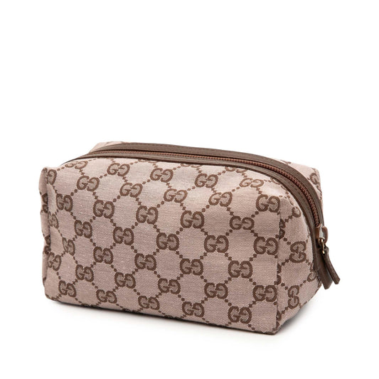 Gucci GG Canvas Cosmetic Pouch