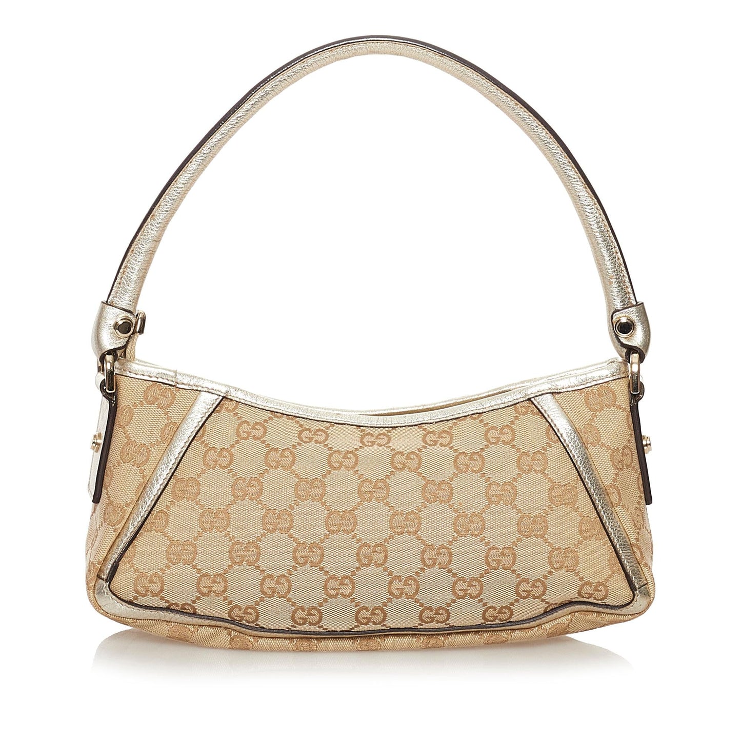 Gucci GG Canvas D-Ring Abbey Baguette (SHG-32278)