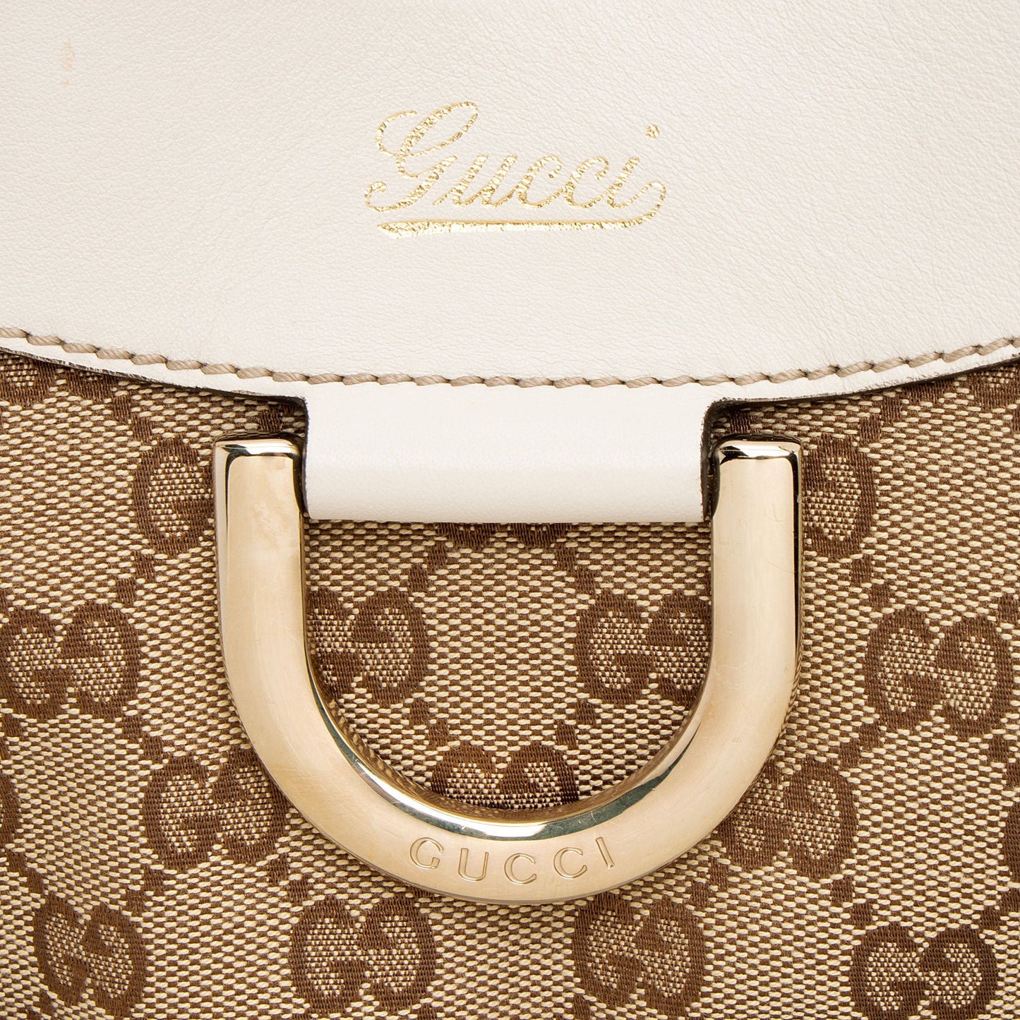 Gucci GG Canvas D Ring Large Hobo
