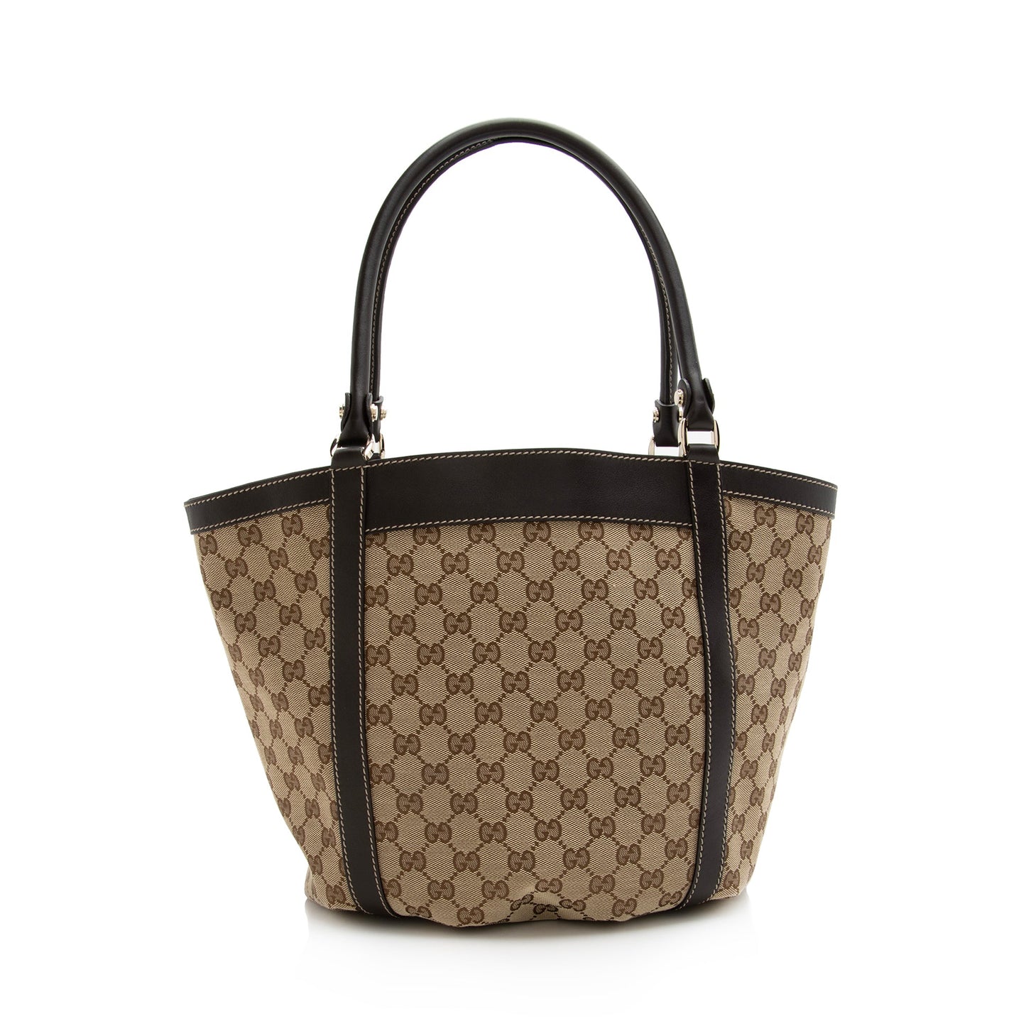 Gucci GG Canvas D Ring Medium Tote (SHF-22442)