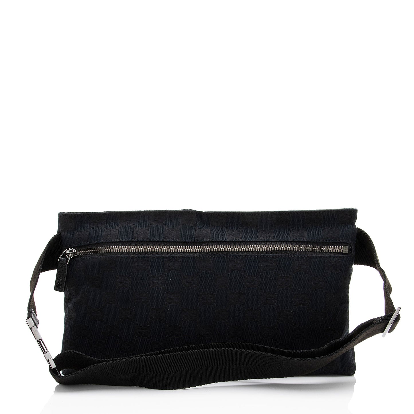 Gucci GG Canvas Double Pocket Belt Bag