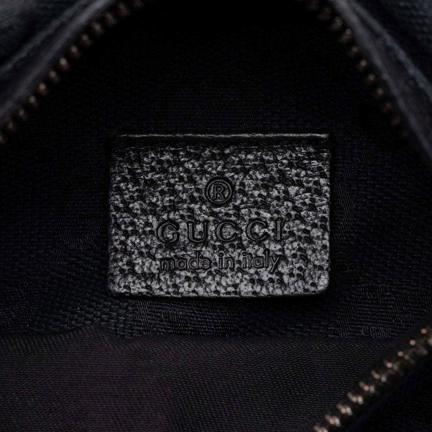Gucci GG Canvas Double Pocket Belt Bag