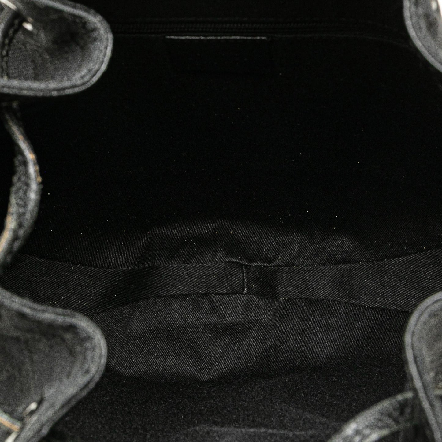 Gucci GG Canvas Drawstring Hobo