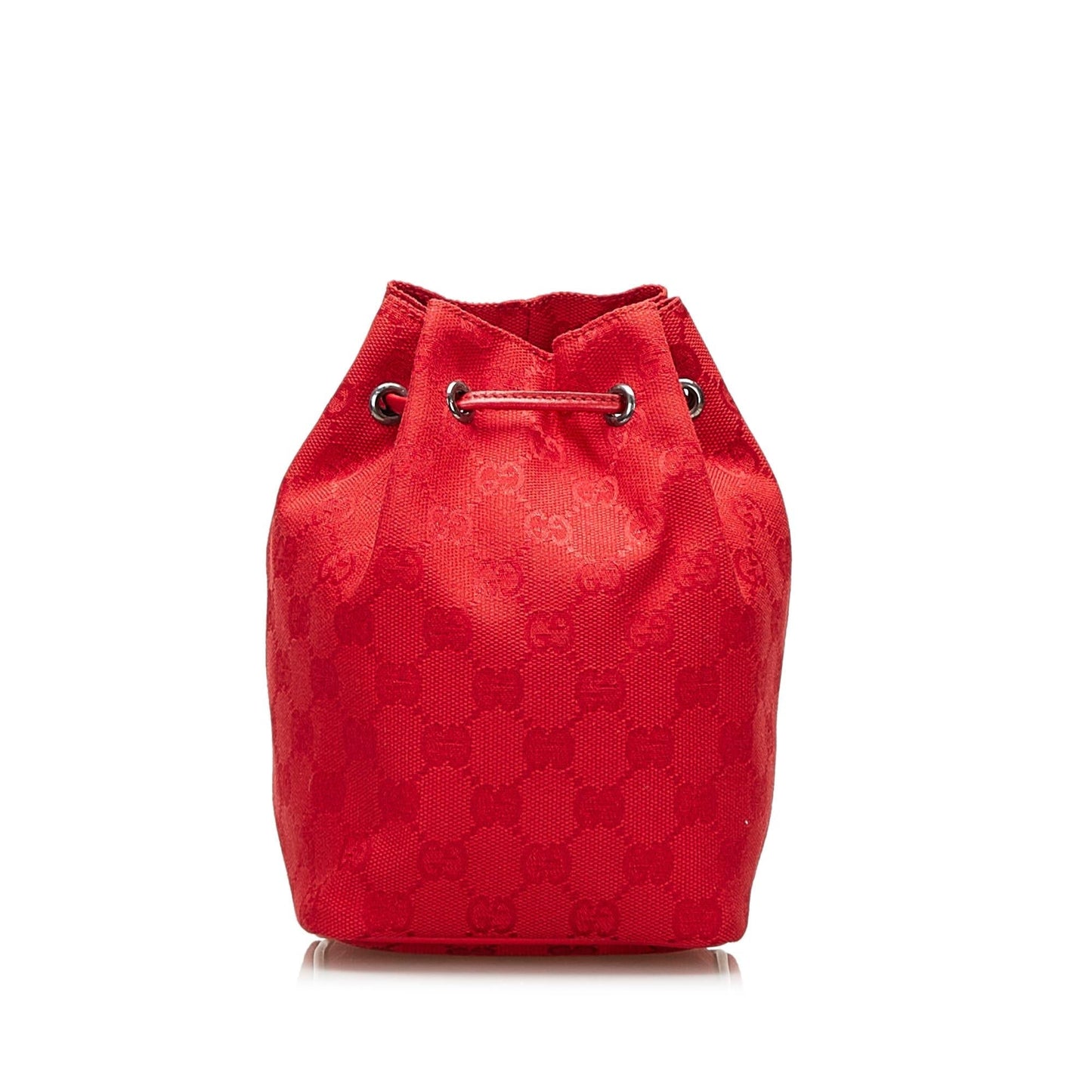 Gucci GG Canvas Drawstring Pouch (SHG-35646)