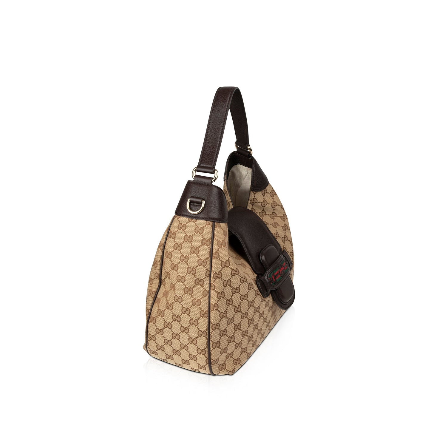 Gucci GG Canvas Dressage Hobo