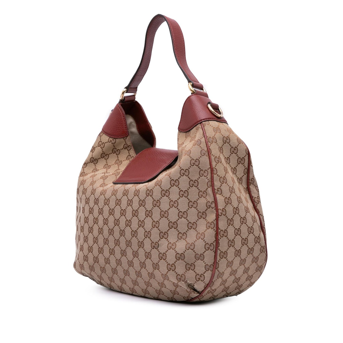 Gucci GG Canvas Dressage Satchel
