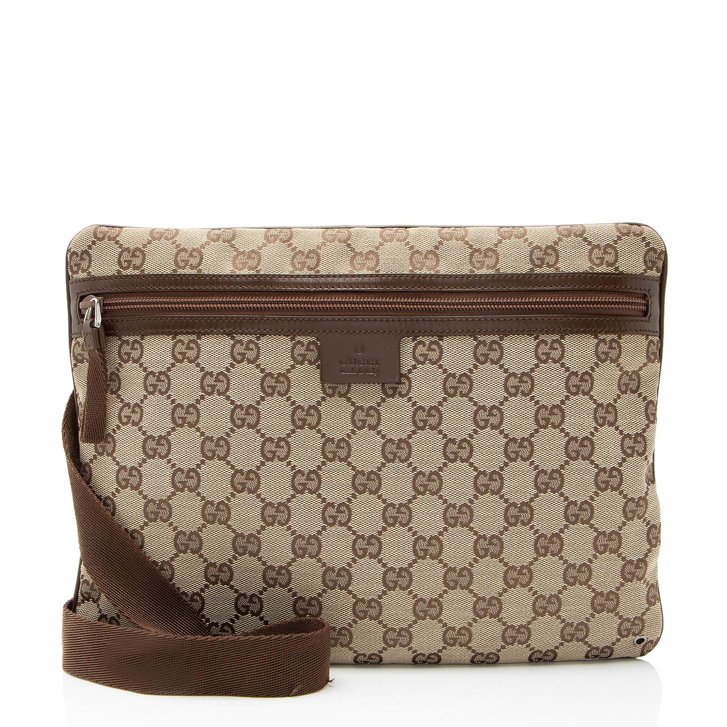 Gucci GG Canvas Flat Small Messenger