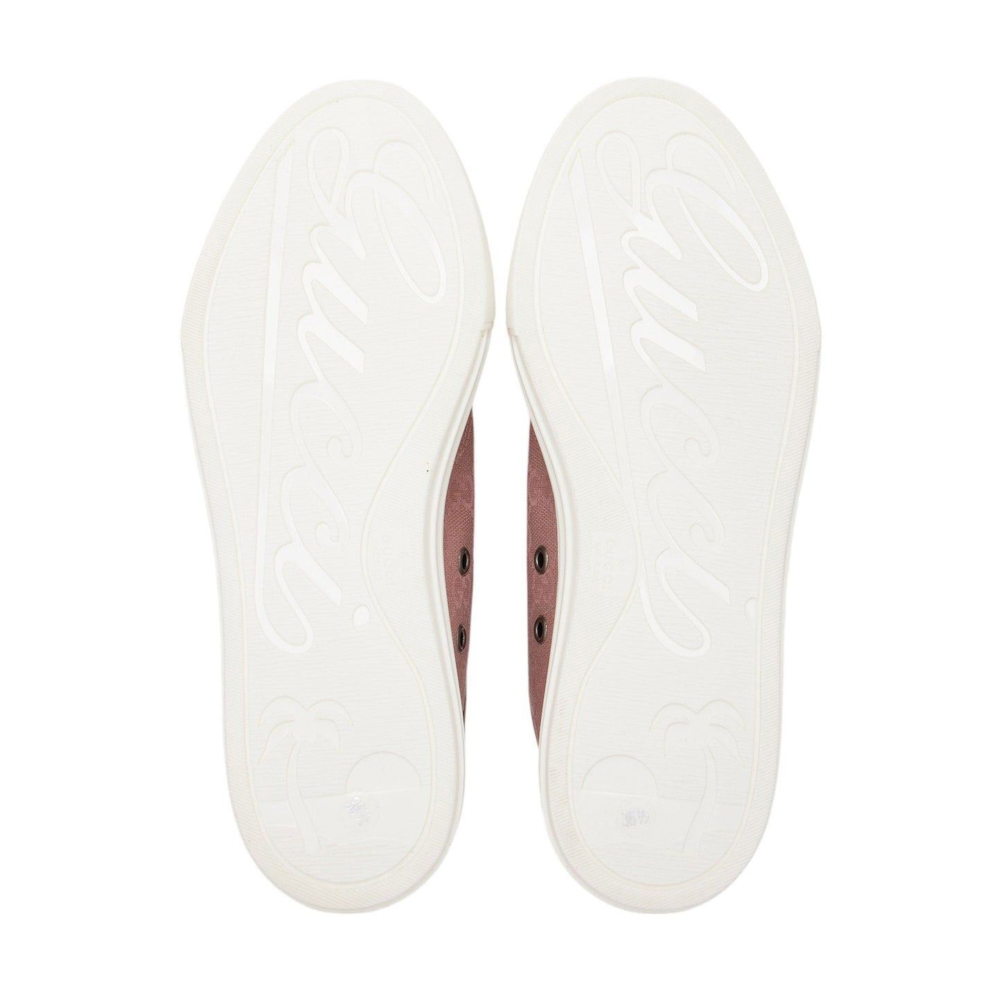 Gucci GG Canvas Leather Sneakers - Size 6.5 / 36.5 (SHF-rURJoF)