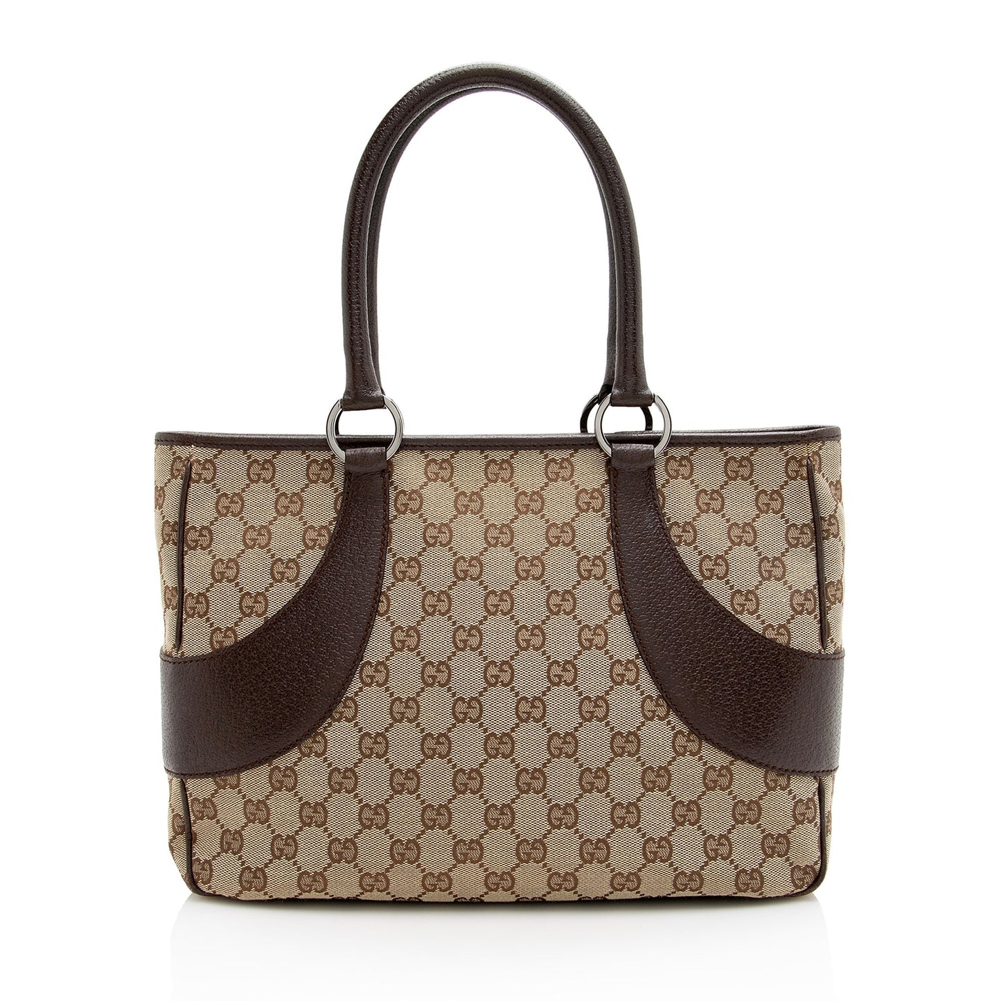 Gucci GG Canvas Ring Medium Zip Tote (SHF-22955)