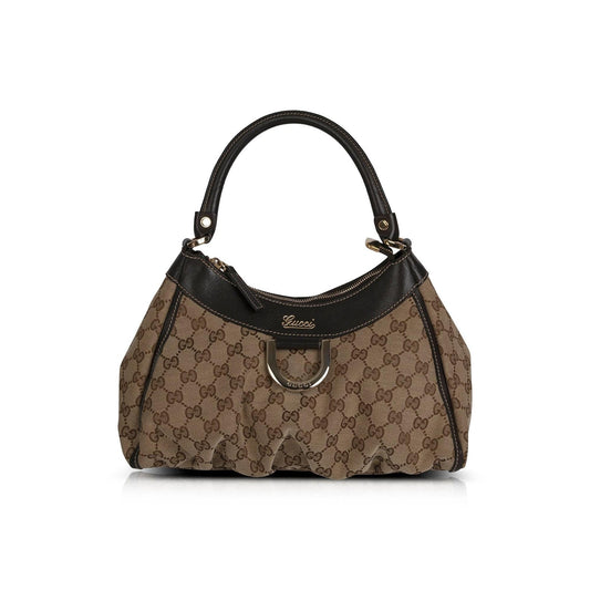 Gucci GG Canvas Small D-Ring Hobo