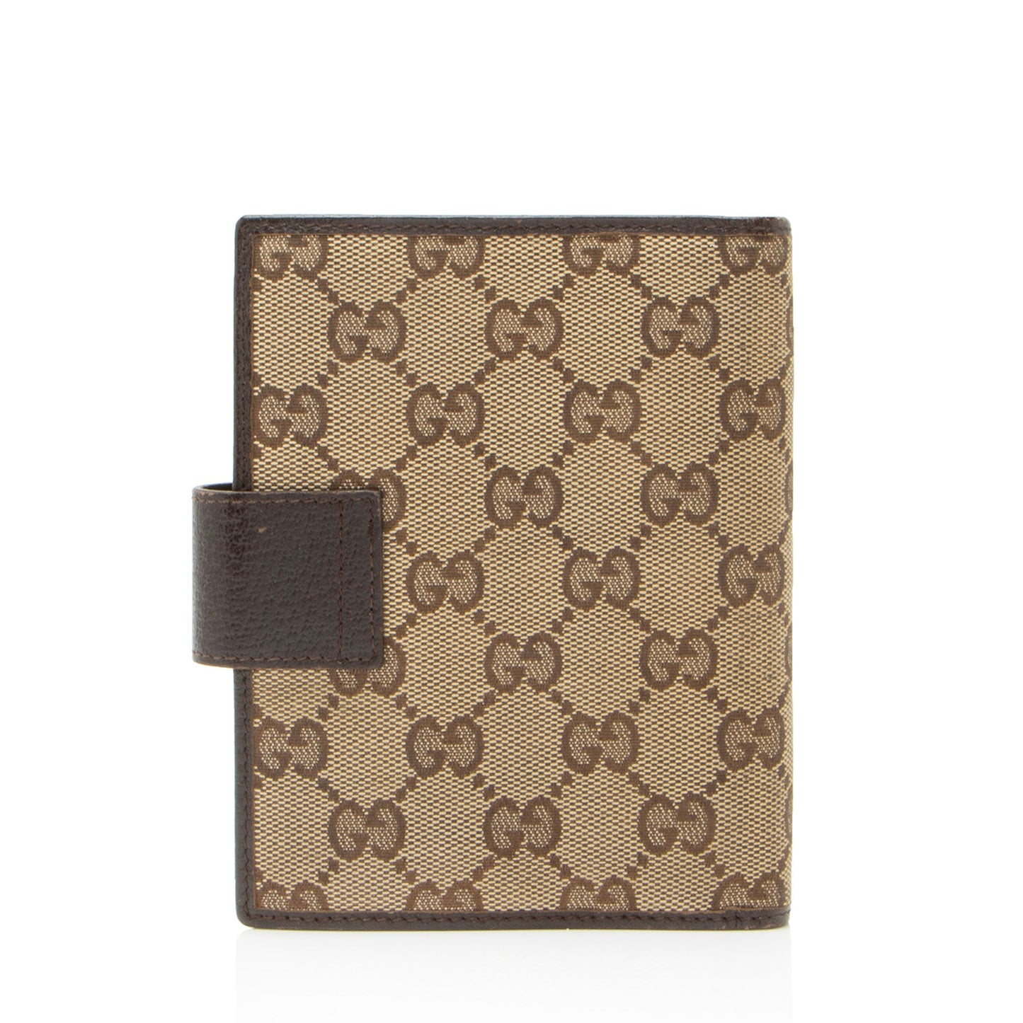 Gucci GG Canvas Small Ring Agenda Cover