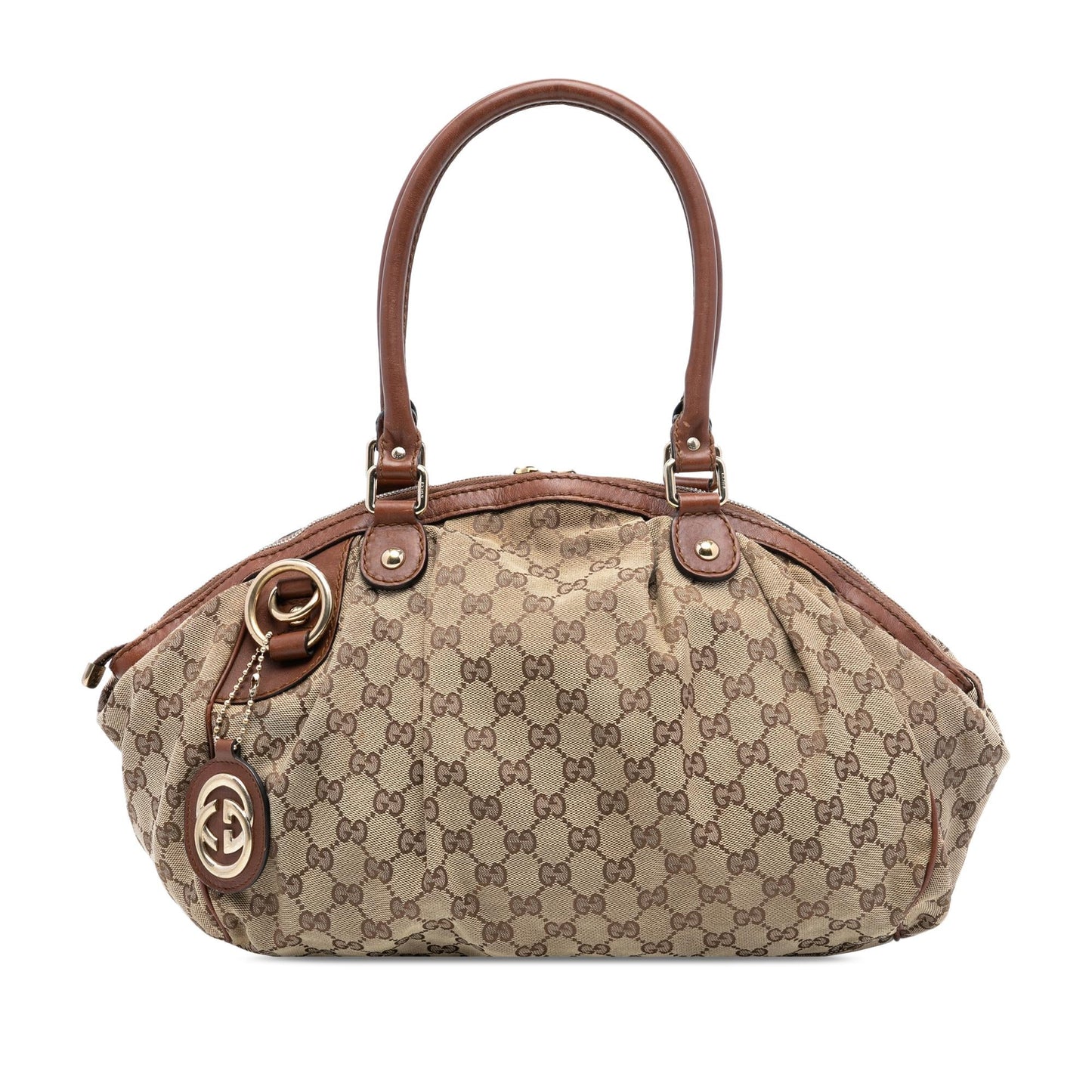 Gucci GG Canvas Sukey  Satchel