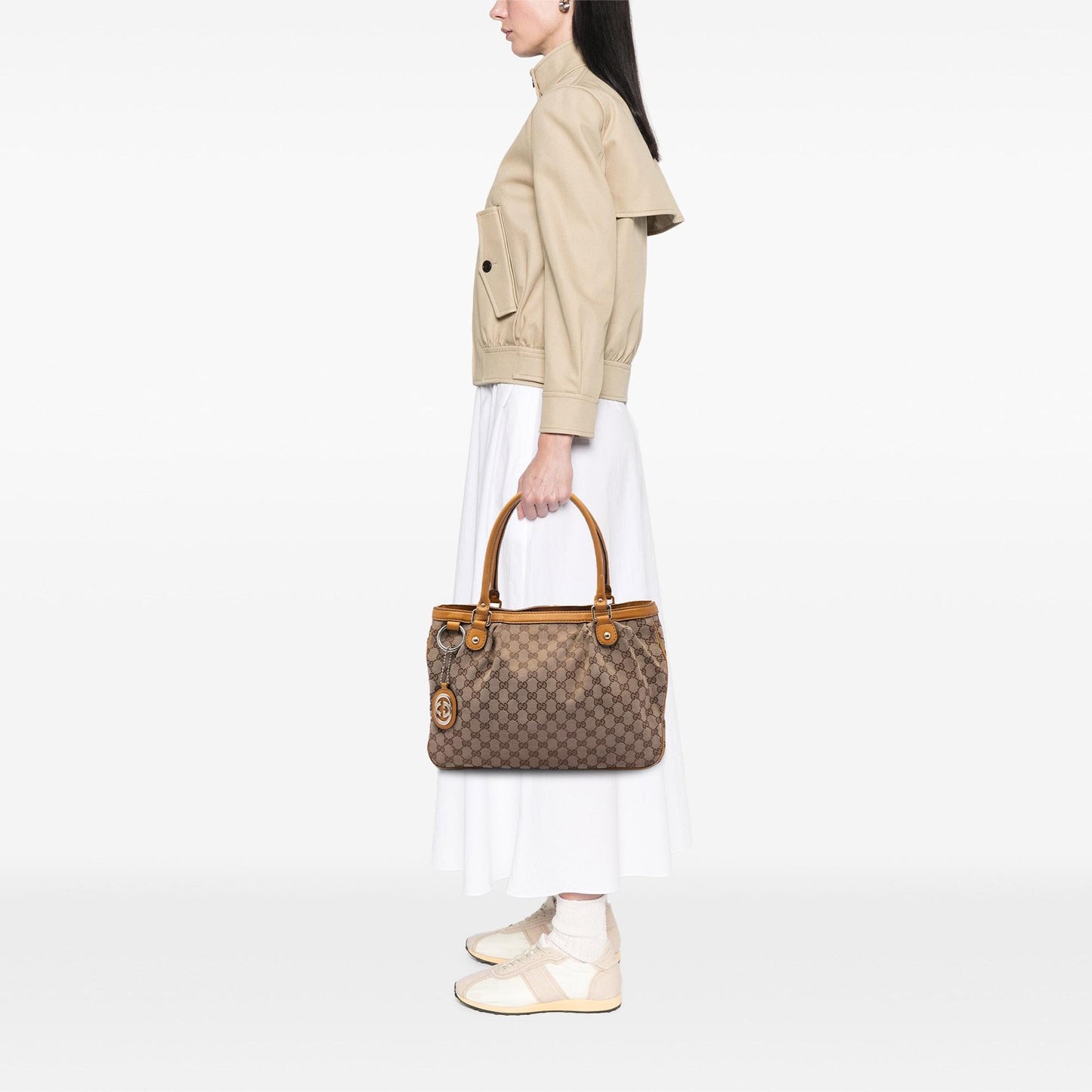 Gucci GG Canvas Sukey Tote